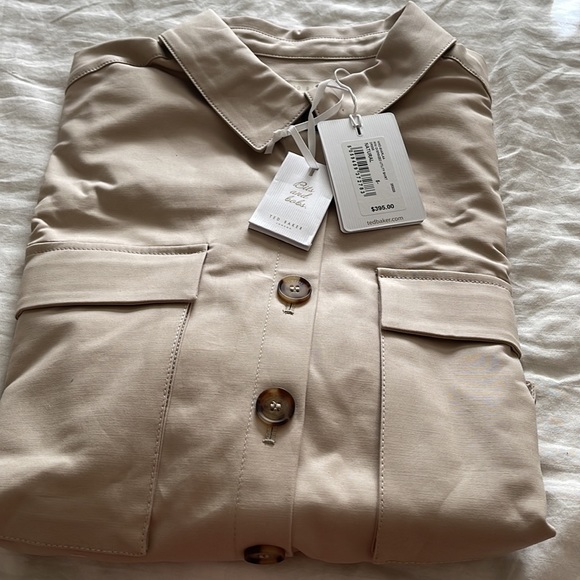 - TED BAKER LONDON Dropped Shoulder‎ Belted utility shirt Dress - Picture 11 of 17